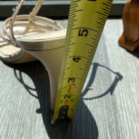 Pelle Moda Crystal Embellished Heels - Size 8 - Picture 13 of 15